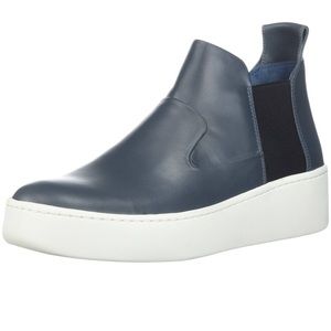 Via Spiga Eren High Top Leather Sneaker